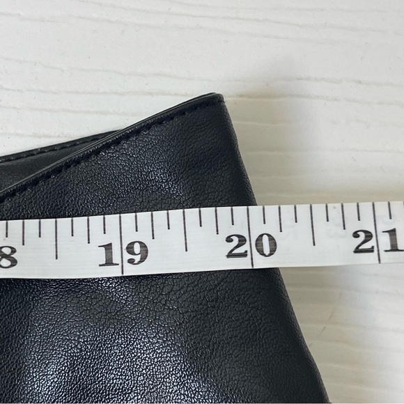 Miaou Rihanna Element Vegan Leather Goth Corset Laceup Front Pant Plus 1XL 40” - Picture 11 of 12